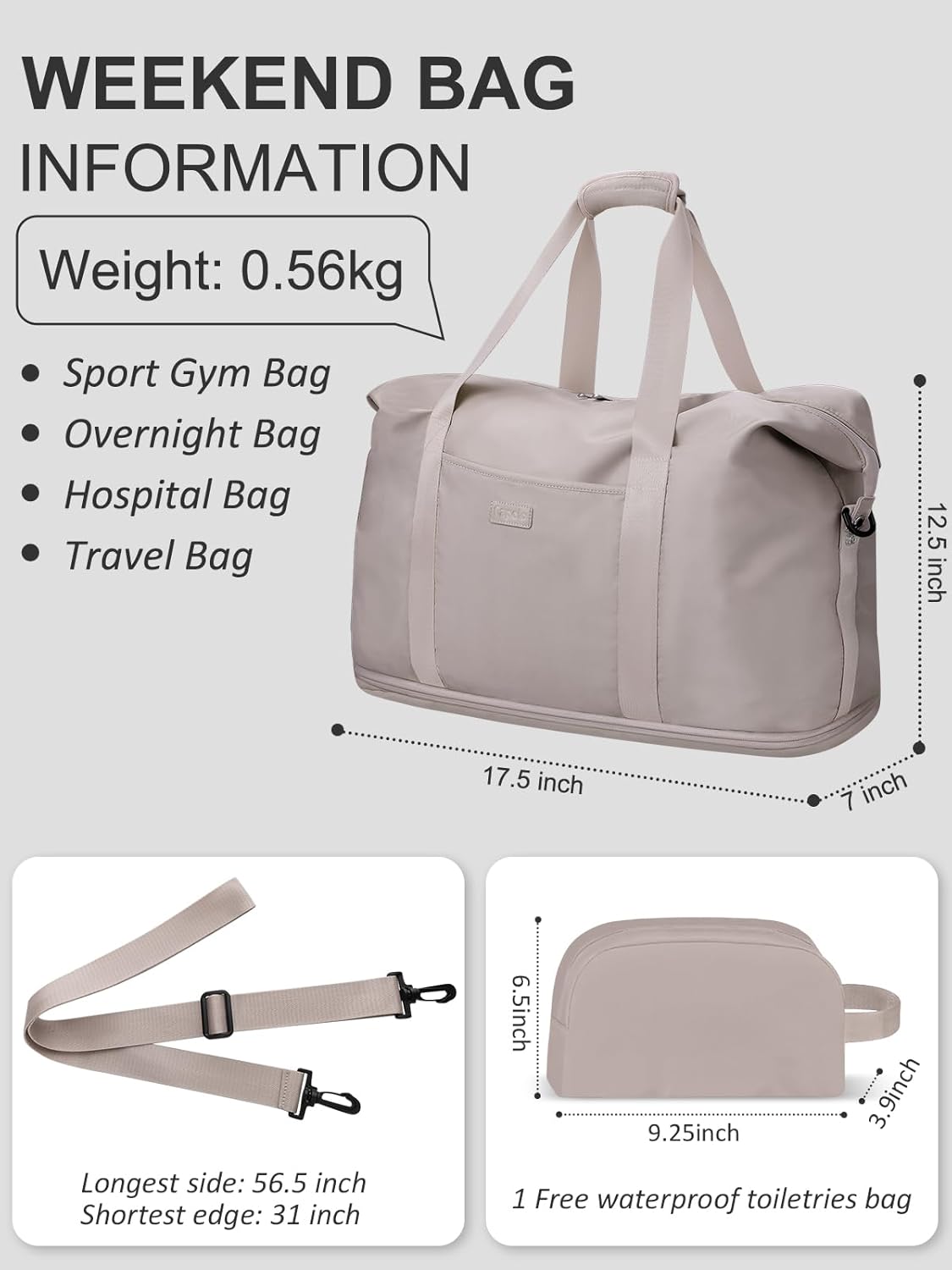 Versatile Expandable Travel Bag